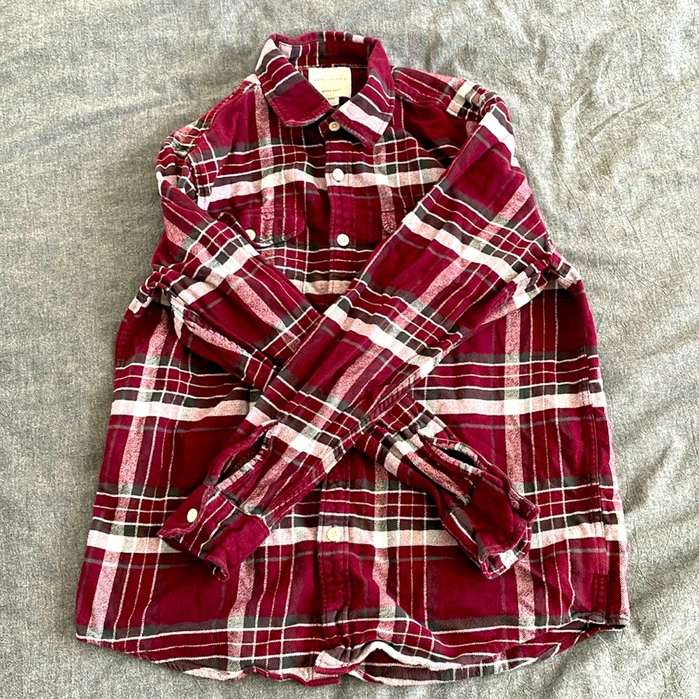 Mens American eagle flannel